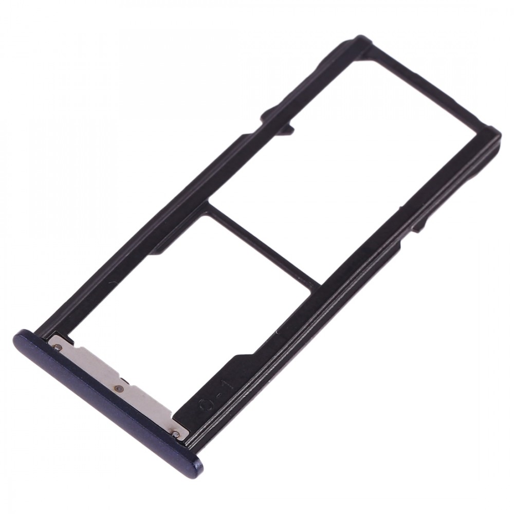 Picture of SIM Card Tray + SIM Card Tray + Micro SD Card Tray for Asus Zenfone 4 Selfie ZD553KL / ZB553KL (Dark Blue)